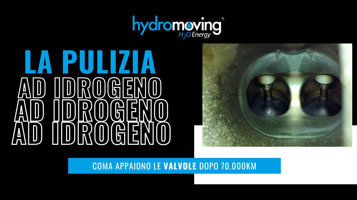 pulizia motore con idrogeno